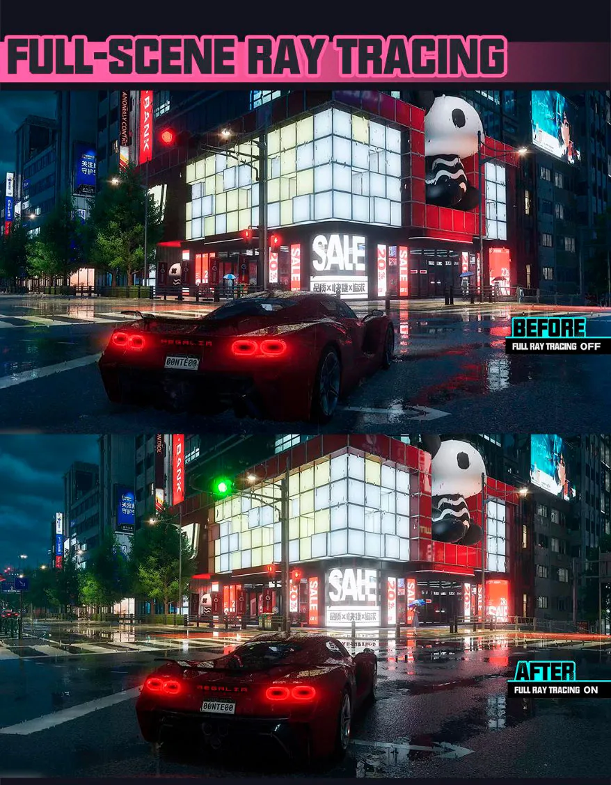 Full-Scene Ray Tracing